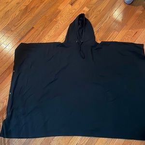 Black Ralph Lauren poncho one size fits all